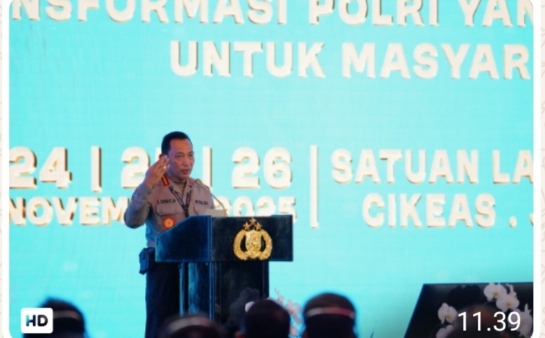 Gelar Apel Kasatwil, Kapolri: Semangat Polri Tingkatkan Pelayanan untuk Masyarakat