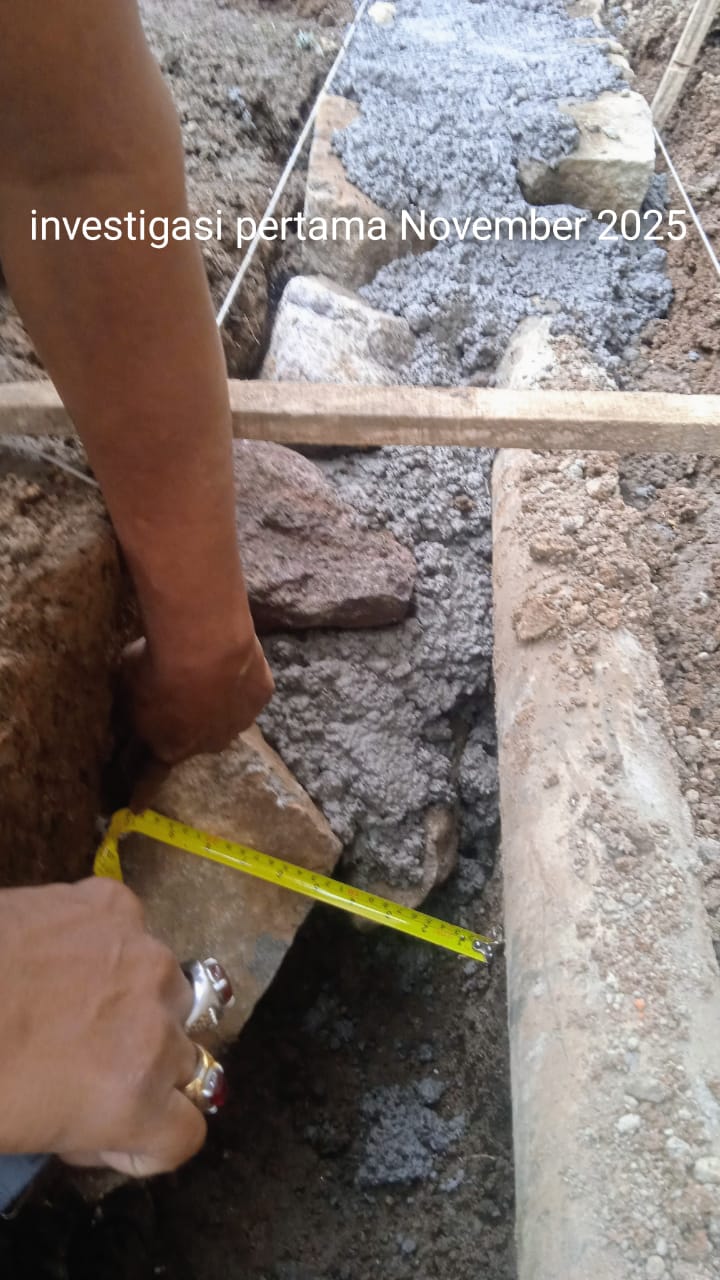 Sarat Penyimpangan, Pekerjaan TPJ Desa Gadingsari TA 2025 Kecamatan Binakal Kabupaten Bondowoso, Diduga “Tak Sesuai Spesifikasi