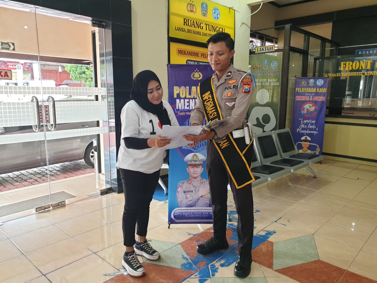 Program Humanis Polantas Menyapa Pelayanan Publik Cepat dan Transparan