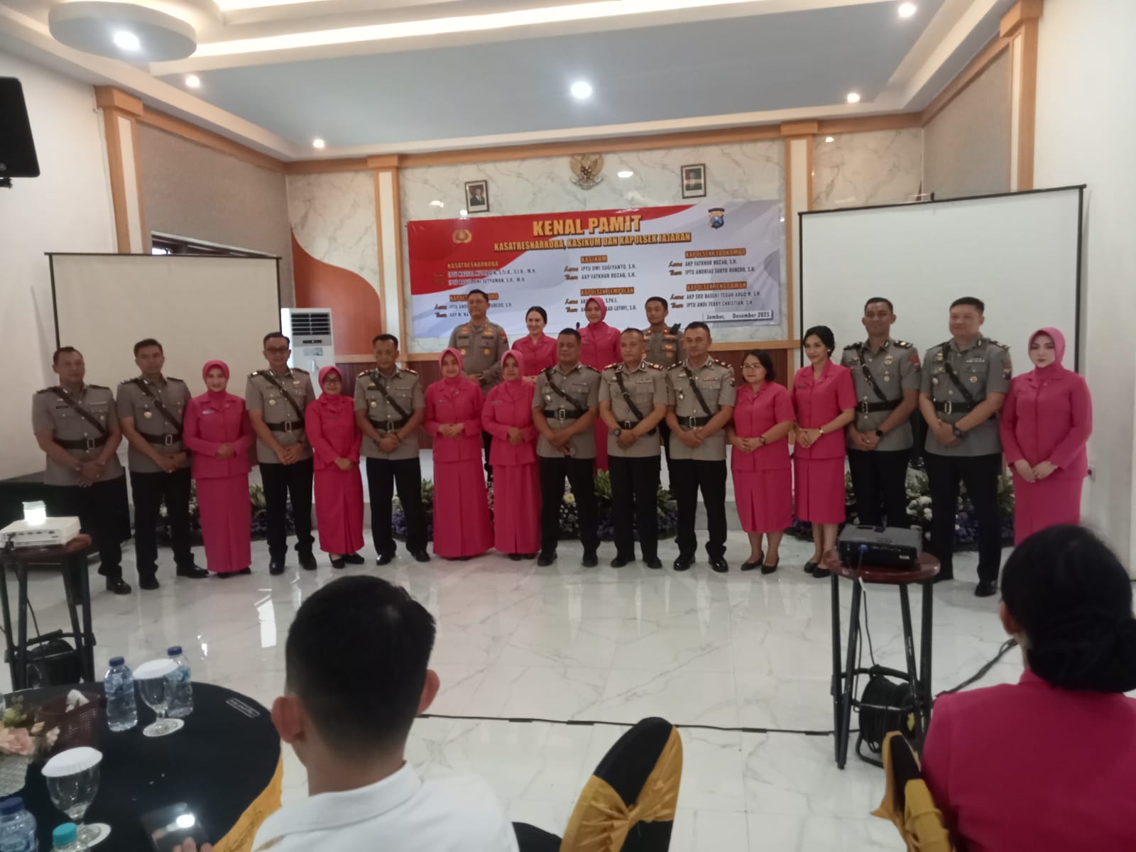 Sertijab Sejumlah Pejabat Utama dan Kapolsek: Rotasi untuk Penguatan Organisasi Polri di pimpin langsung oleh Kapolres