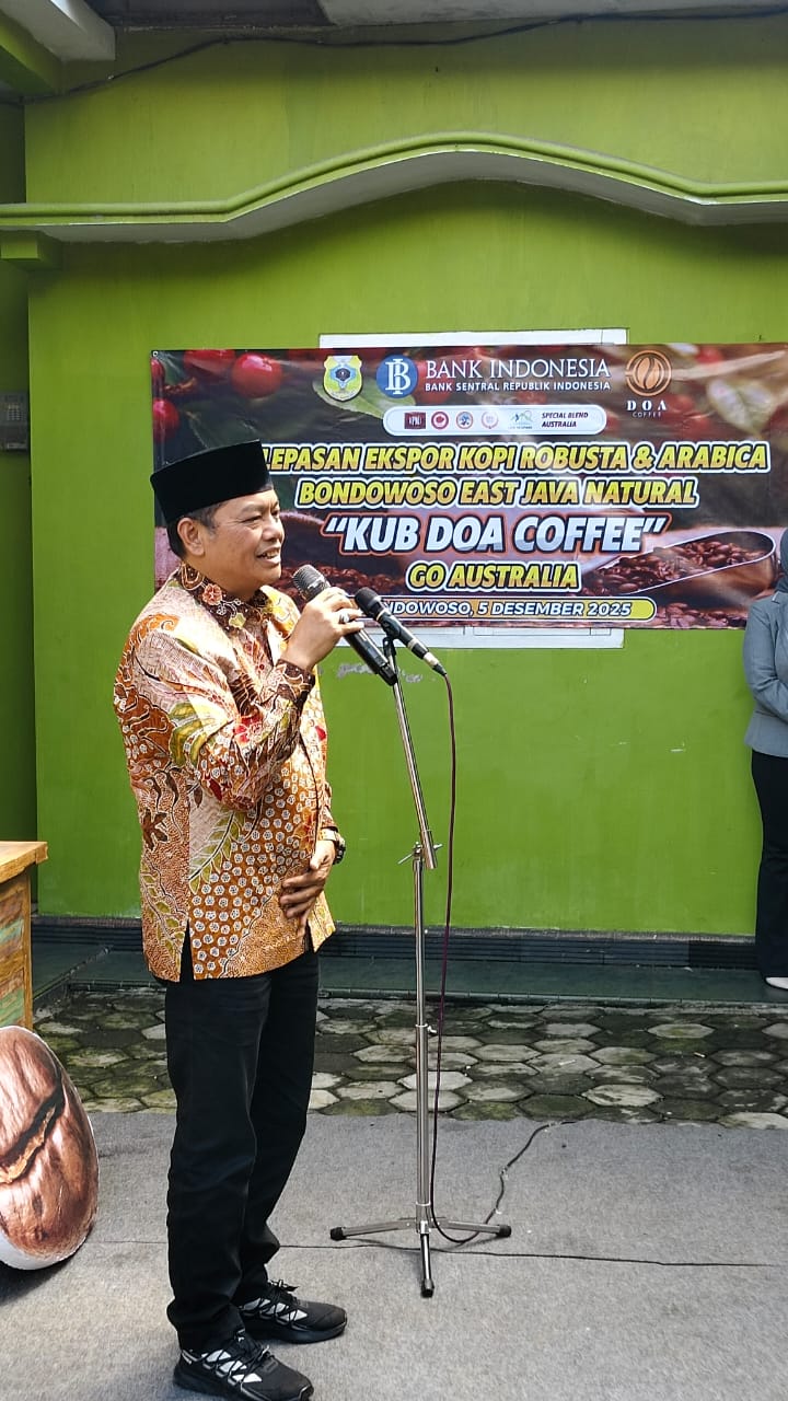 Perhutani Bondowoso dan Pemkab Lepas Ekspor Kopi Agroforestry ke Australia