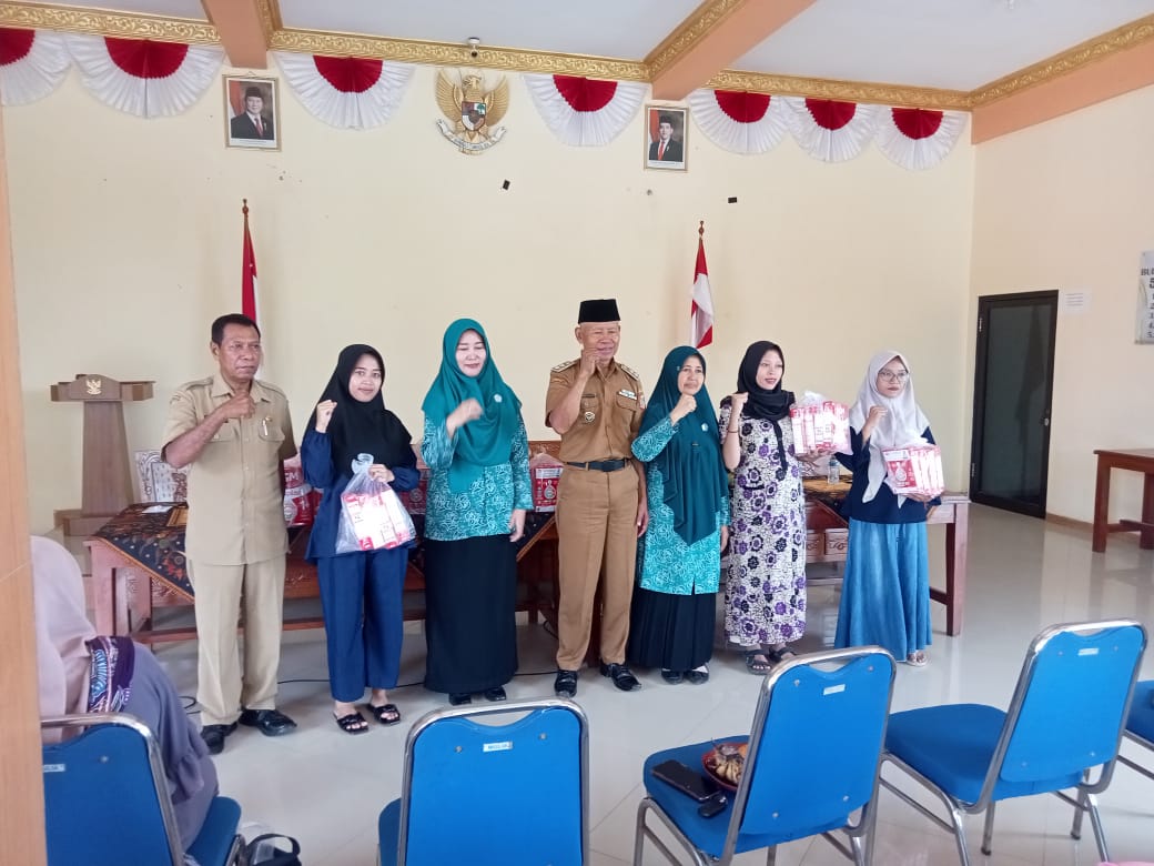 Acara rutinan posyandu Pemdes Panti Kecamatan Panti Jember