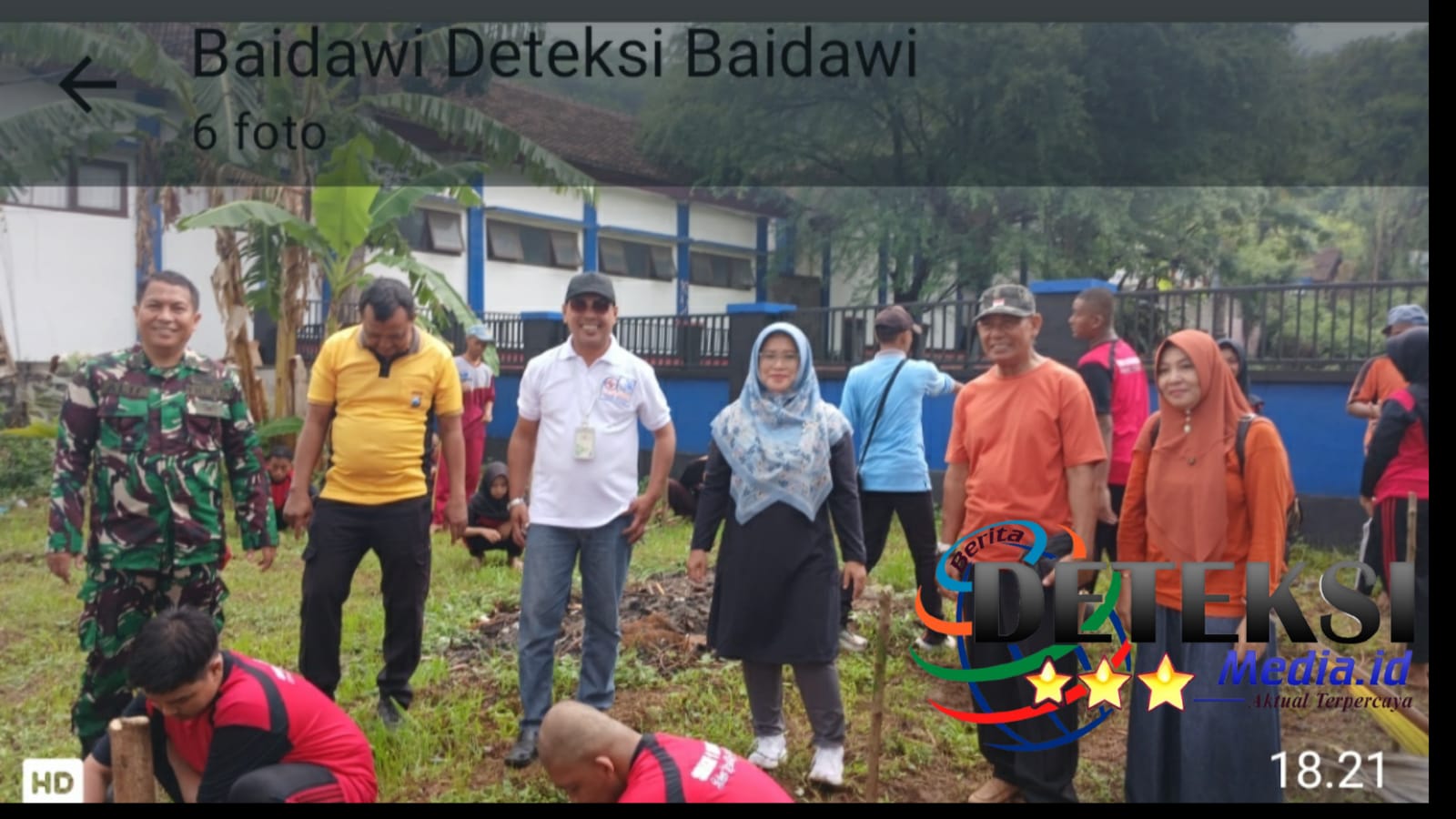 Gelar Penanaman bibit Moronggi Merupakan wujud Nyata SMKN 1 Situbondo Dukung Program Situbondo Naik Kelas