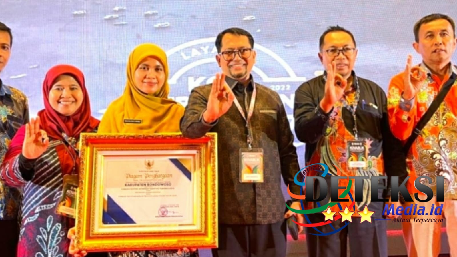 Dinkes Bondowoso Raih Penghargaan Dari Gubernur Jatim Melalui Program ” SIMANIS” Masuk Top 45 KOVABLIK Jatim 2025