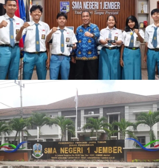 Menjadi Kebanggaan SMA Negeri 1 Jember 13 Siswanya Mendapatkan Beasiswa Studi Ke Luar Negeri Dan Menjadi Kado Akhir Tahun 2025.