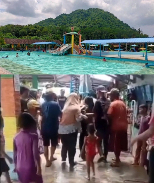 BOCAH UMUR TIGA TAHUN MENINGGAL DUNIA DI KOLAM RENANG JATI PARK KECAMATAN JENGGAWAH KABUPATEN JEMBER
