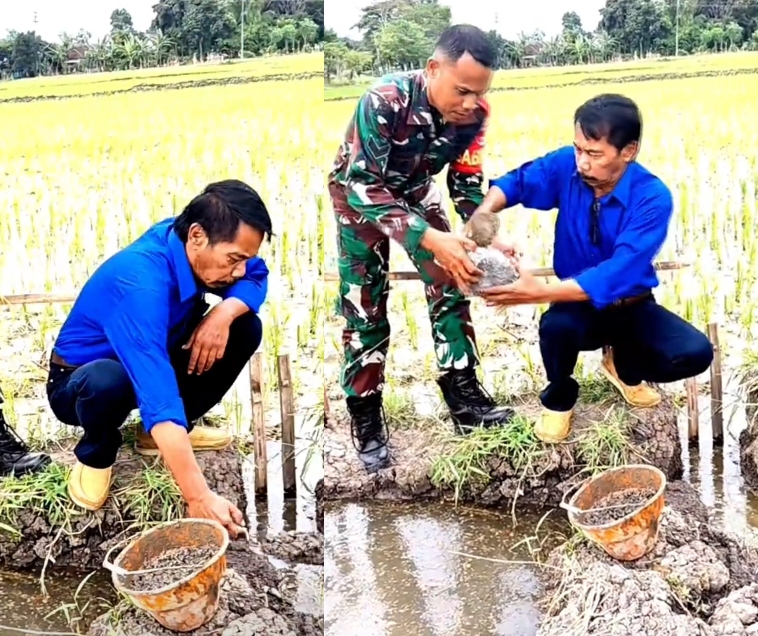 Peletakan Batu Pertama Koperasi Merah Putih Desa Ajung Jadi Tonggak Penguatan Ekonomi Daerah.