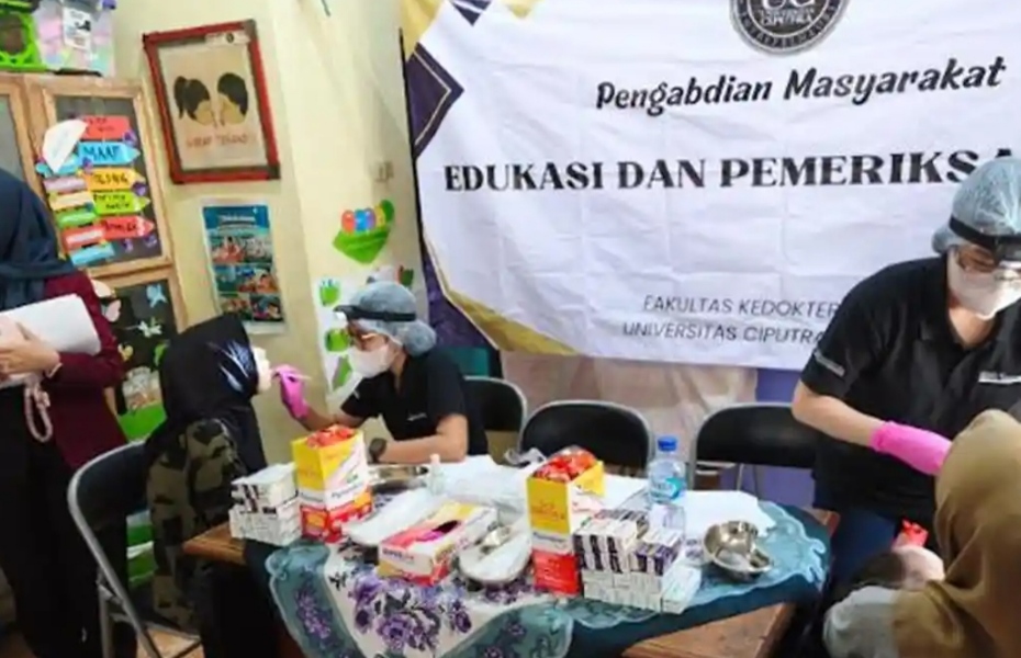 Dalam Rangka Rayakan BKGN 2025, FKG Universitas Ciputra Gelar Screening Gigi Gratis untuk Warga Pegirian Surabaya
