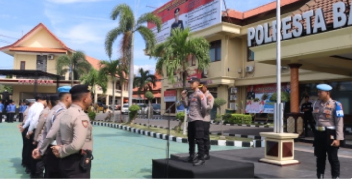 Apel Jam Pimpinan: Wakapolresta Banyuwangi Soroti Kinerja Mingguan, Upaya Preventif, dan Kesiapan Operasi Nataru
