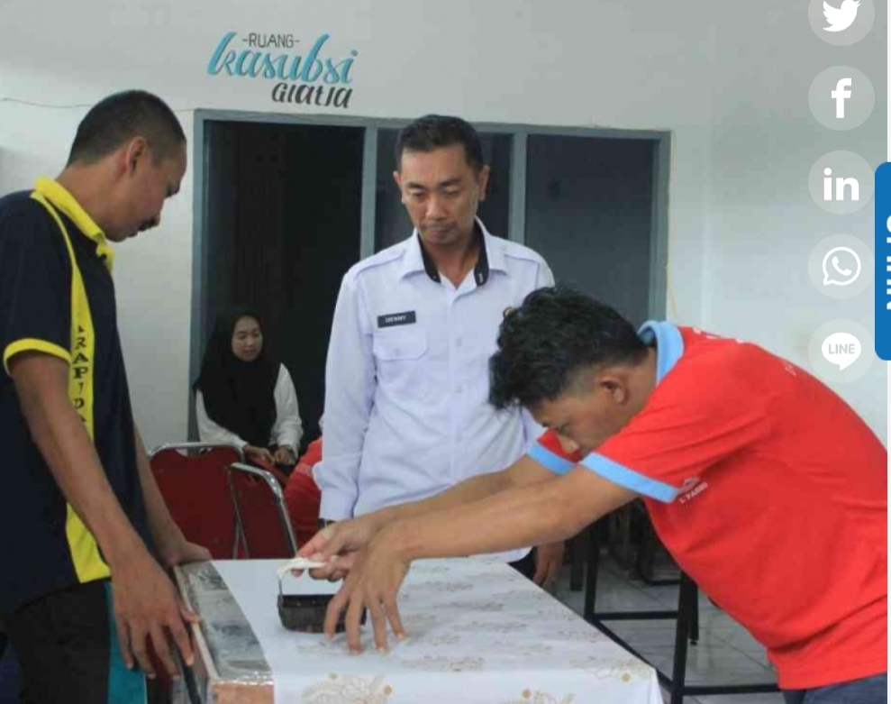 Lapas Bondowoso Perkenalkan Motif Batik Cap Baru Wujud Pengembangan Pembinaan Kemandirian