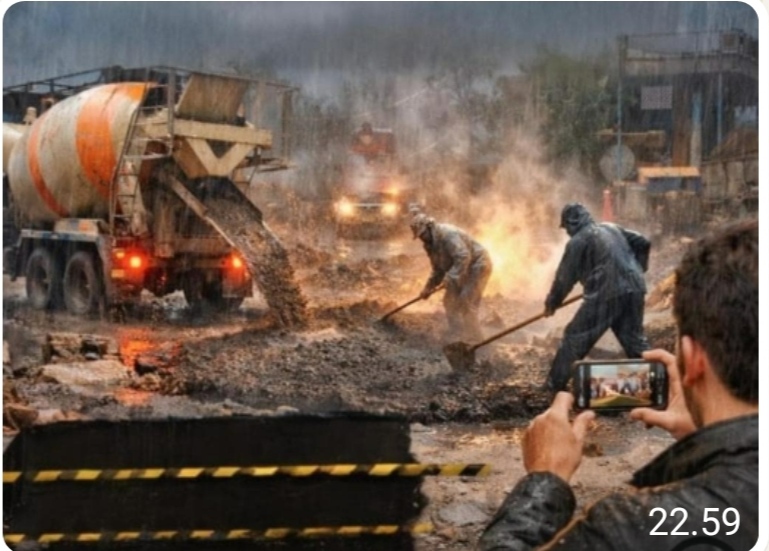 Akhir Tahun Hujan Deras, dan Beton Instan: Mukjizat Pembangunan ala Penyerapan Anggaran