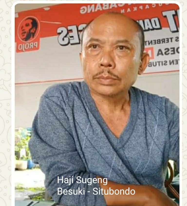 Haji Sugeng Warga Besuki – Situbondo Pertanyakan Proses Eksekusi Aset dan Perlakuan Pasca – Eksekusi