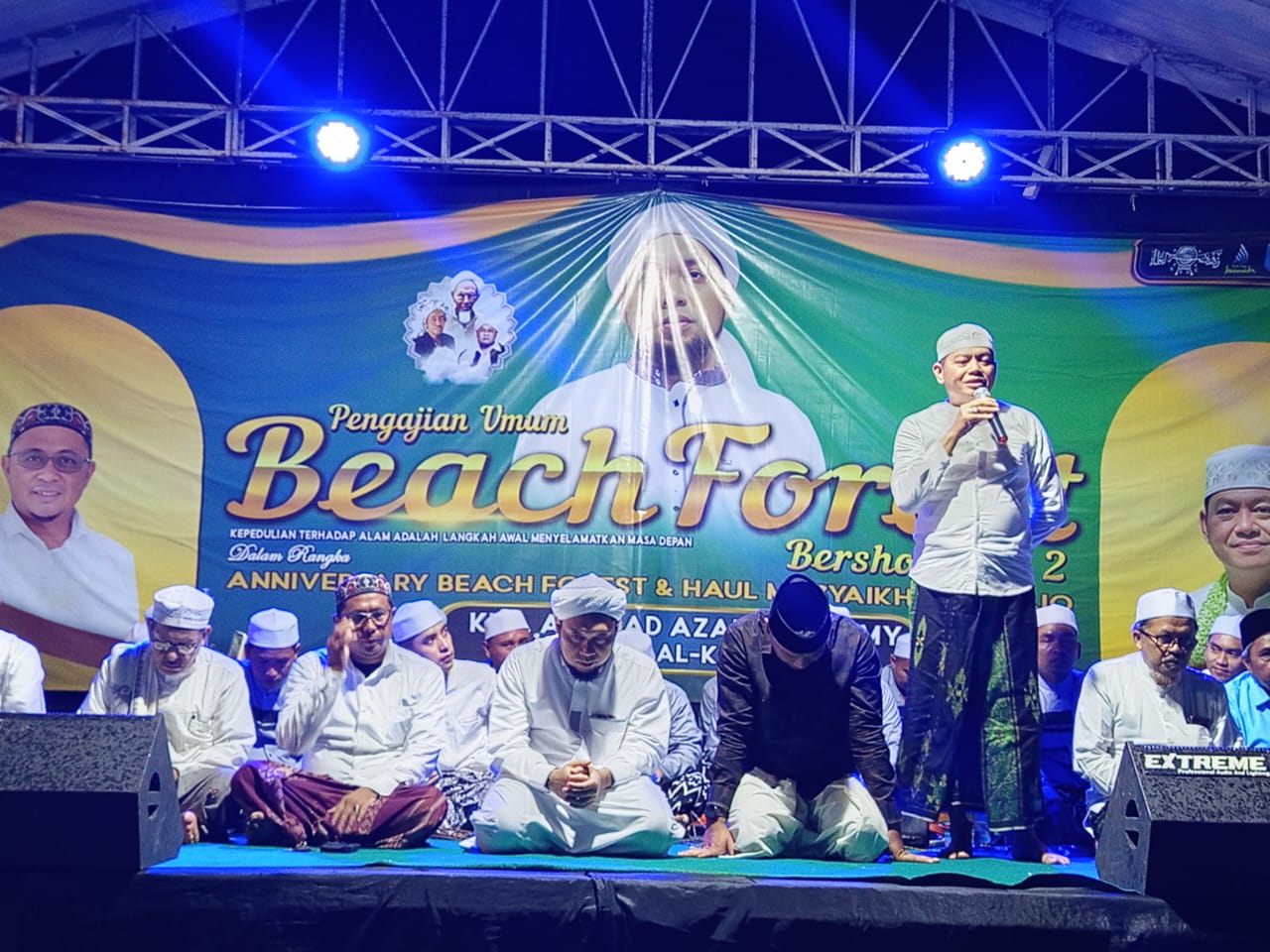 Perhutani KPH Bondowoso Bersama Beach Forest Gelar Pengajian Umum Bersholawat Awali Tahun 2026