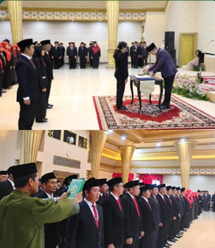 Bupati Jember Gus Fawait Lantik 190 Pejabat Bagian Administrator dan pengawas tahun 2026