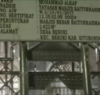 STATUS KEPEMILIKAN MASJID BESAR BAITURRAHMAN BESUKI JADI POLEMIK PANAS di GROUP WhatsApp “BESUKI RAYA” ++++