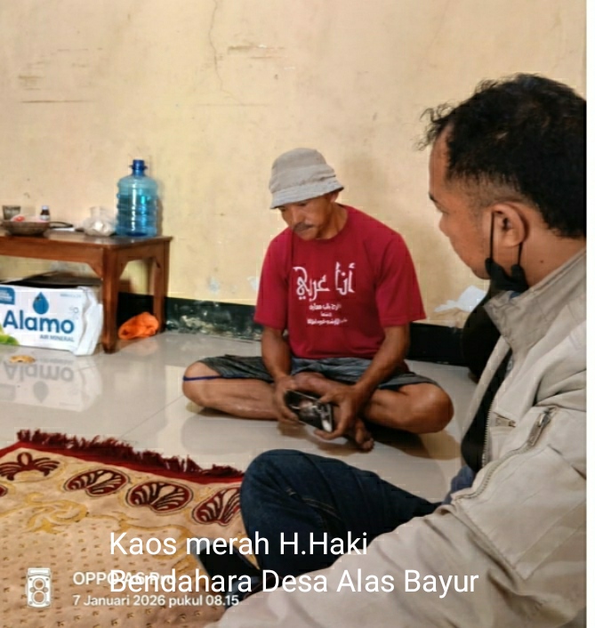 Tata Kelola Keuangan Desa Alas Bayur Dipertanyakan : BENDAHARA diduga Hanya “BONEKA” Anggaran DD dan ADD Dikuasai Penuh Kades …??