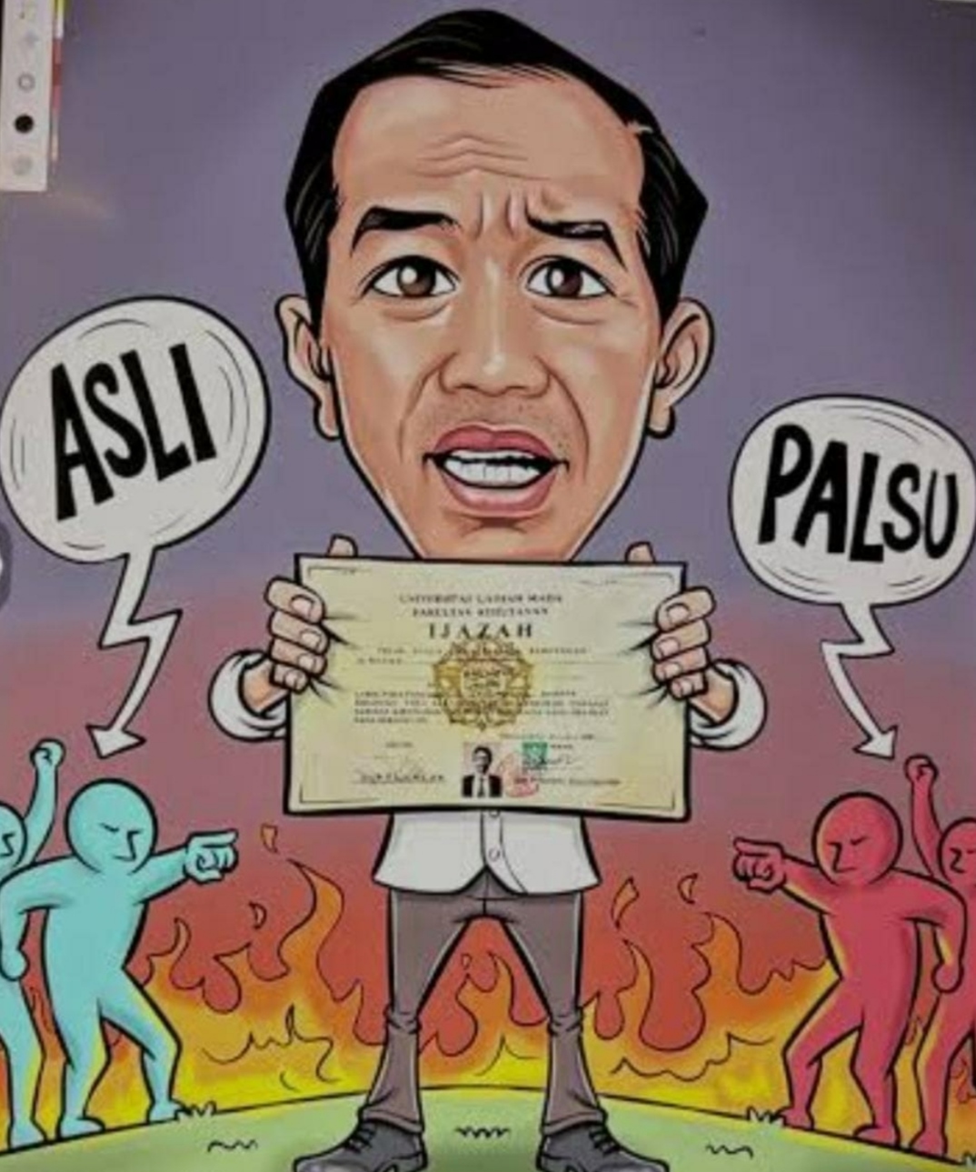 SKANDAL DUGAAN IJAZAH PALSU GURU PNS : MASA PENSIUN TAK JAMIN KEKEBALAN HUKUM __ hak istri di Ujung Tanduk +++++