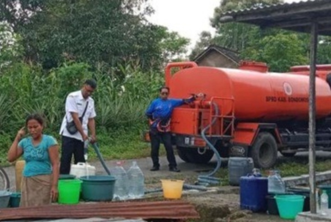 Intensitas Hujan Tinggi Namun Sebagian Wilayah di Bondowoso Dilanda Kekeringan