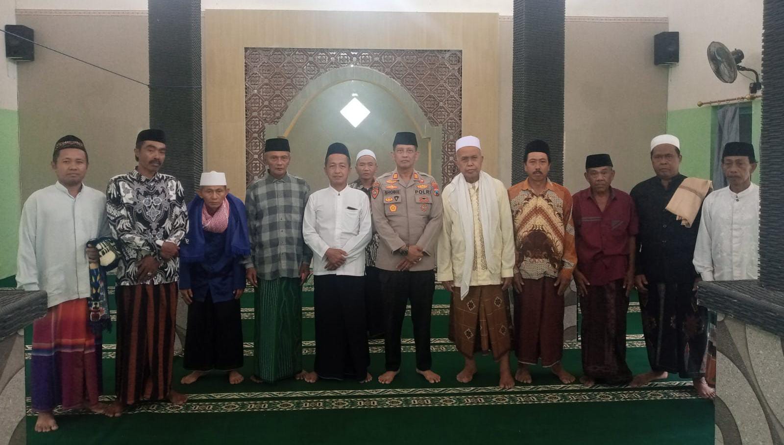 AKP Sobingan Laksanakan Safari Jum’at di Masjid Sudut Terpencil Kota Bondowoso