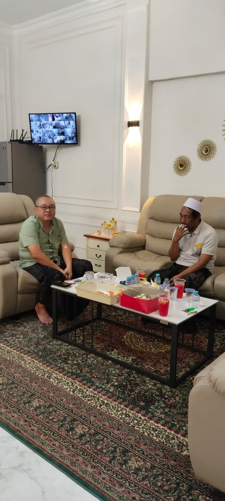 Perkuat Ukuwah Kebersamaan dan Kebahagiaan, Kediaman Ivan Dijadikan Kegiatan Makan Malam Bersama Majelis Nak Tana’an
