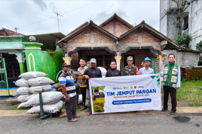 Bulog Tulungagung Optimis Target Serapan Beras dan Jagug Tahun Ini Terpenuhi