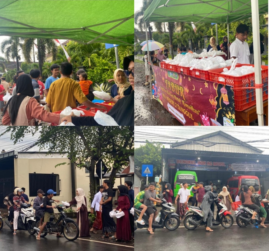 Kegiatan Tabur Berkah Bersama SMA Negeri 2 Tanggul Wujud Nyata Keperdulian Kepada Masyarakat Di Bulan Suci Ramadhan 1447 Hijriyah 2026