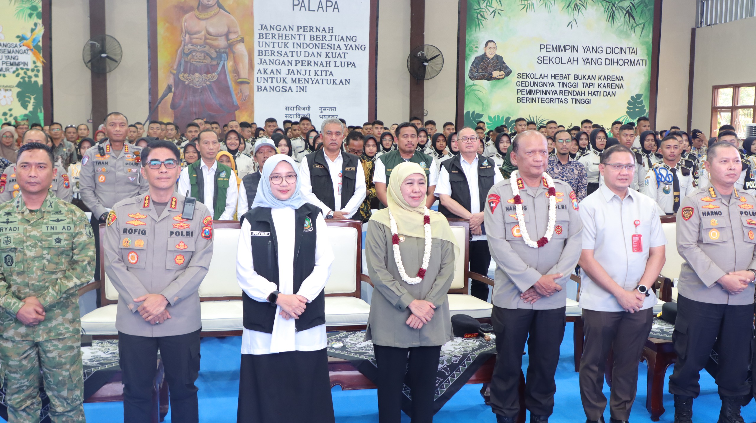 Gubernur dan Kapolda Jatim Resmikan Sarana Prasarana SMAN 2 Taruna Bhayangkara Banyuwangi