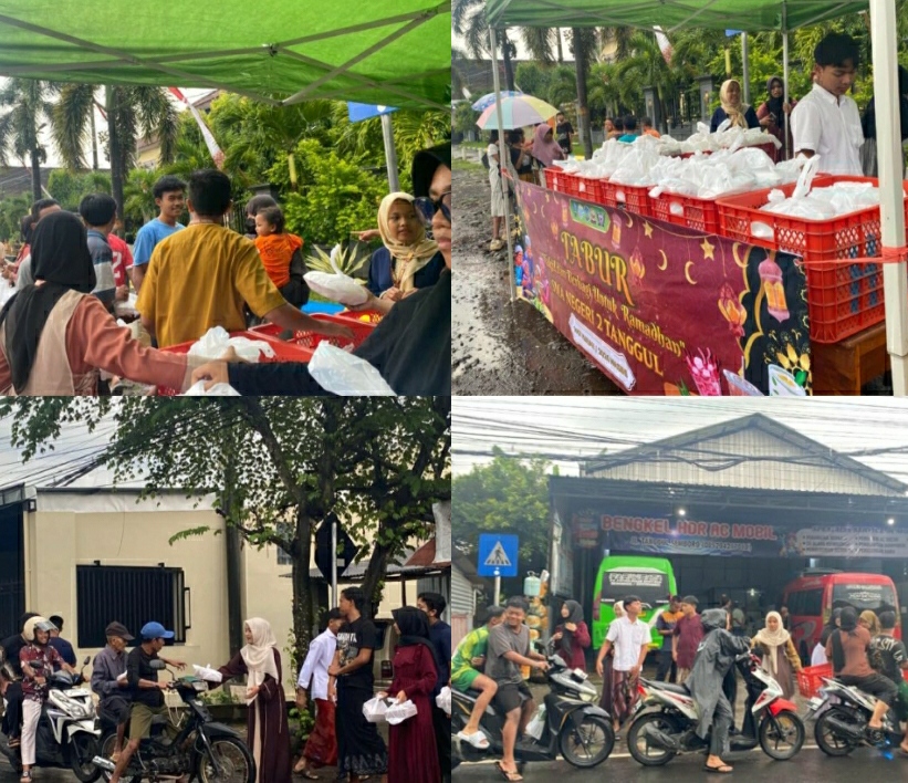 Kegiatan Tabur Berkah Bersama SMA Negeri 2 Tanggul Wujud Nyata Keperdulian Kepada Masyarakat Di Bulan Suci Ramadhan 1447 Hijriyah 2026