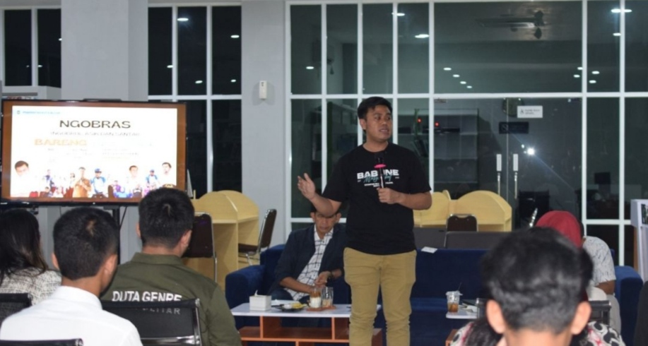 Pemuda Blitar Sampaikan Aspirasi Pembangunan Kota Saat Acara Ngobrol Bareng Mas Wali