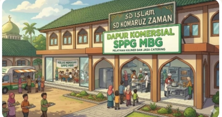 SEKOLAH atau DAPUR? Alih Fungsi SDI komarus Zaman Jadi Unit Bisnis MBG Langgar UU Yayasan !!! ++++