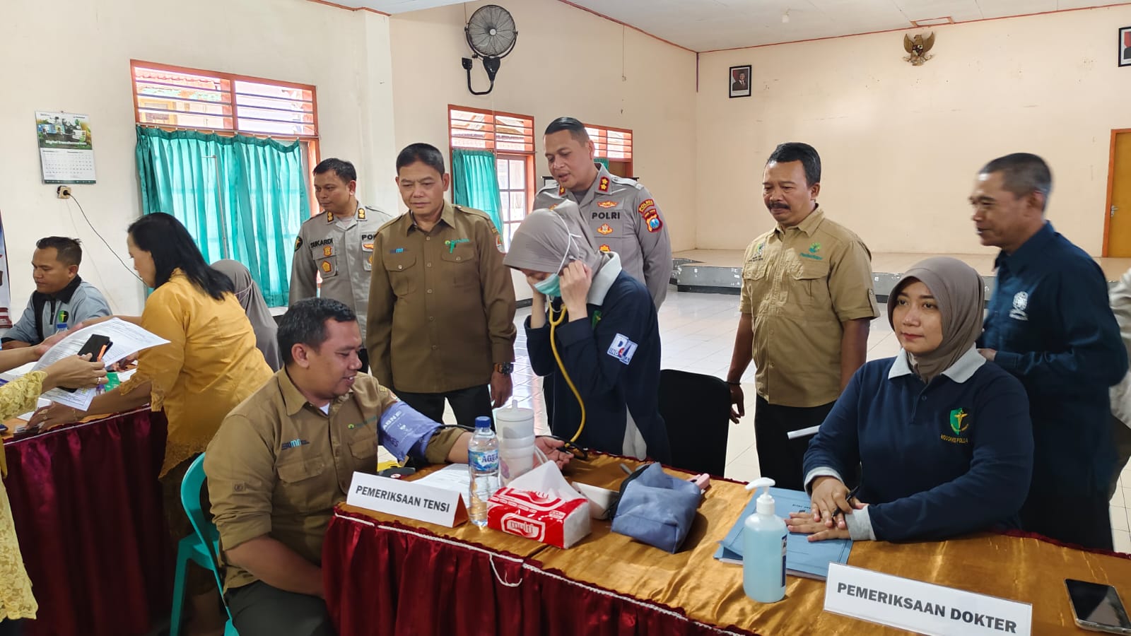 Bersama Polres, SEKAR Bondowoso Perjuangkan Kesehatan Pekerja Lewat Medical Check Up