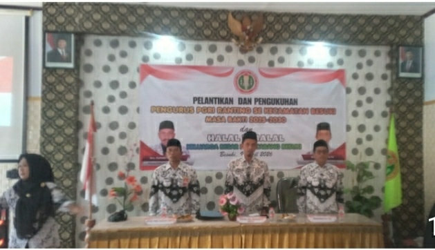 Merajut Harmoni, Mengukuhkan Dedikasi: Pelantikan Pengurus Ranting PGRI Besuki dan Halal Bihalal 1447 H 💫💫💫