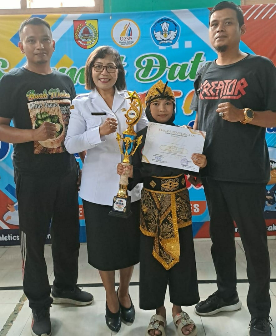 Anindya Putri Siswi SDN Tegal Besar 03 Juara 1 Silat O2SN 2026 Kecamatan Kaliwates