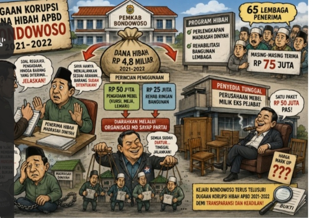 Dugaan Korupsi Hibah Tahun 2021- 2022 Penerima Blak-blakan Saat Diperiksa APH