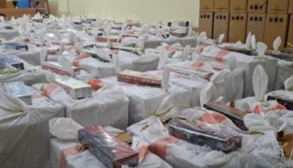 Bea Cukai Jember Berhasil Gagalkan Peredaran Rokok Ilegal dengan nilai Miliaran Rupiah