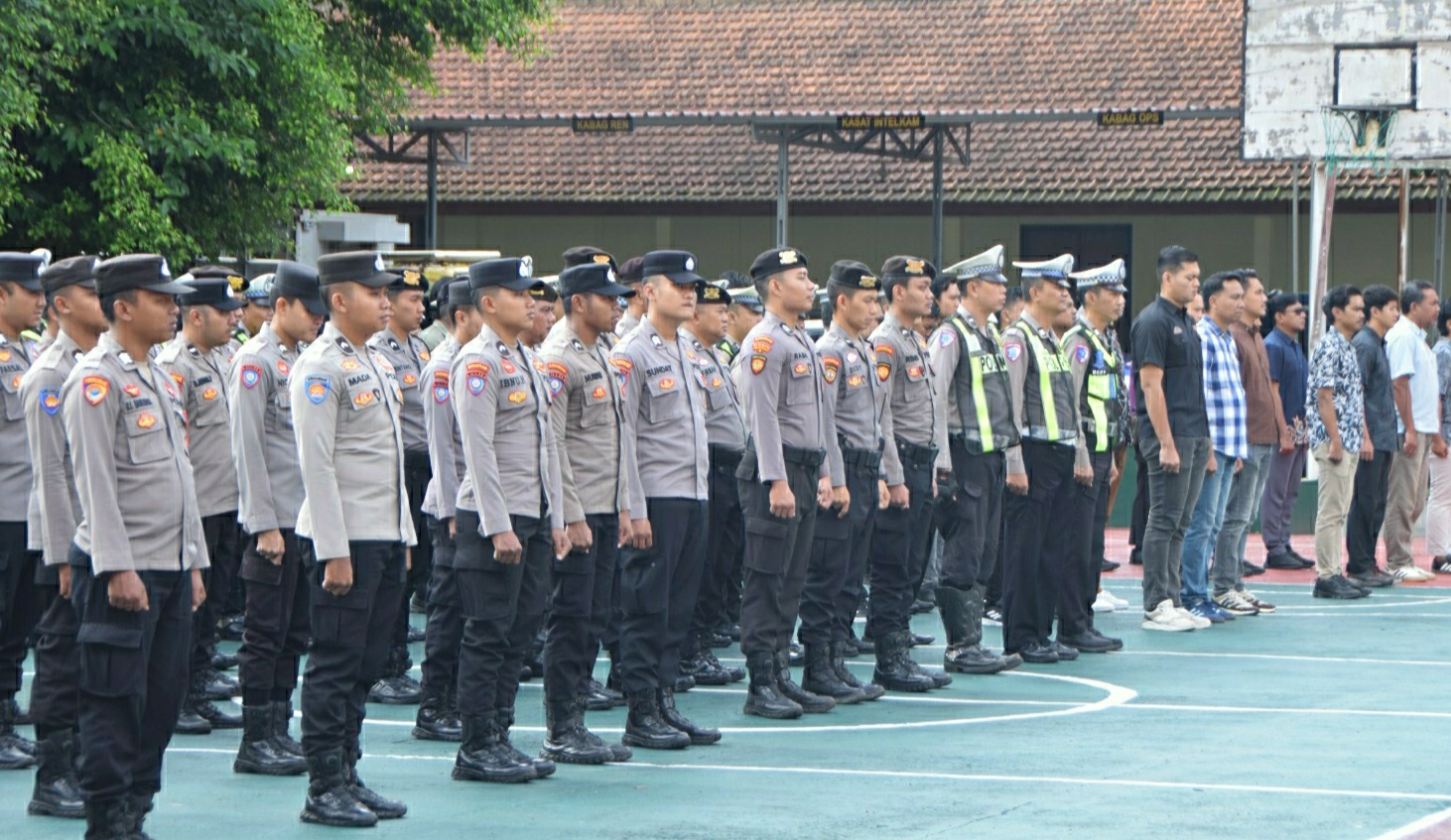 Mayday 2026, Kapolres Bondowoso Pastikan Kesiapan Personel Lewat Apel Siaga