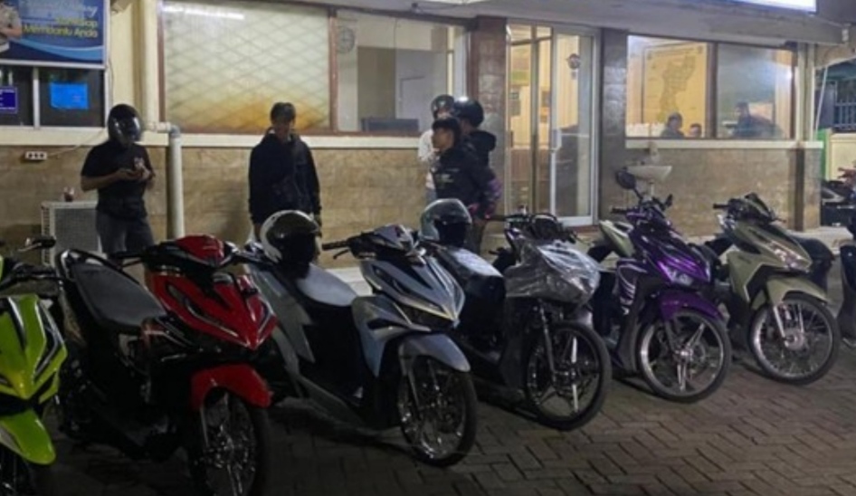 Giat Patroli Polisi: Bubarkan Balap Liar di Jaktim, 7 Motor Diamankan