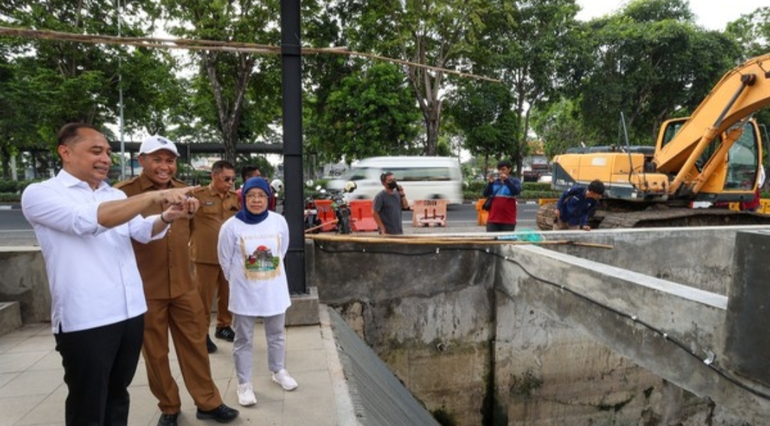 Upaya Surabaya Menuju Kota Bebas Banjir Tiga Rumah Pompa Baru Mulai Dioperasikan